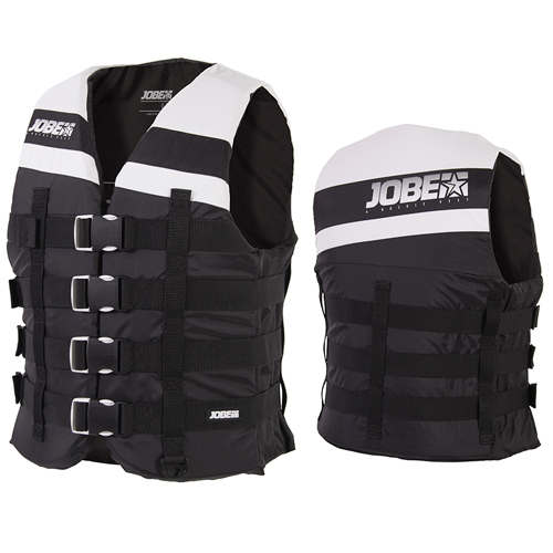 Jobe 4 Buckle unisex zwemvest zwart