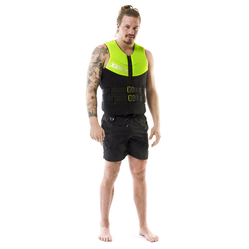 Jobe neopreen zwemvest heren lime groen