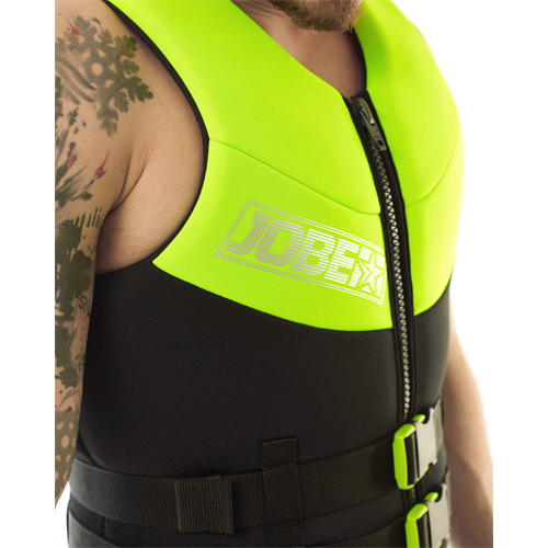 Jobe neopreen zwemvest heren lime groen