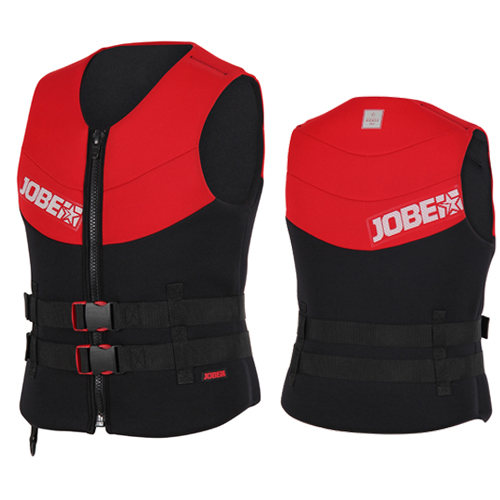 Jobe neopreen zwemvest heren rood