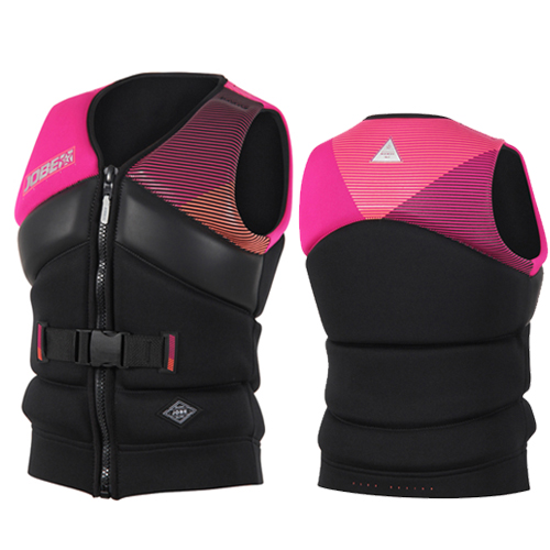Jobe unify vest dames roze zwart