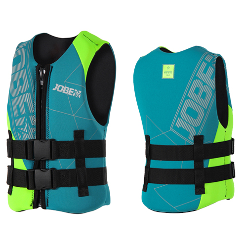 Jobe neopreen zwemvest kind teal blauw