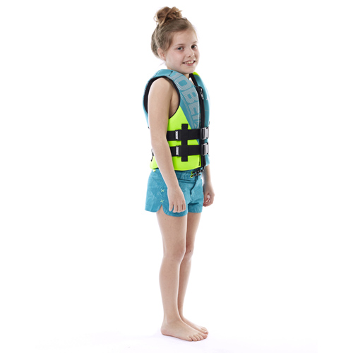 Jobe neopreen zwemvest kind teal blauw