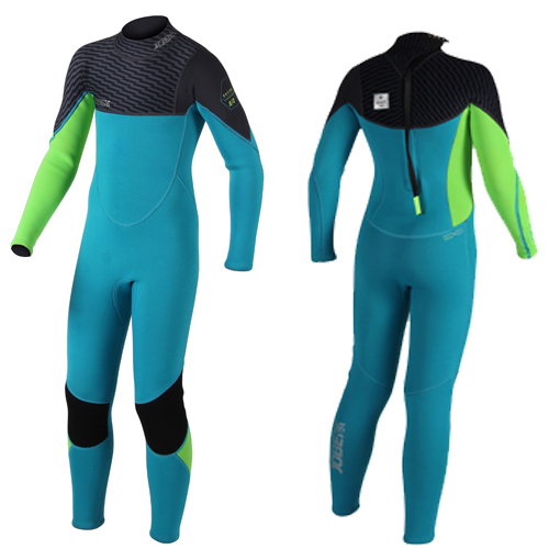 Jobe boston 3/2 teal blauw kinder fullsuit