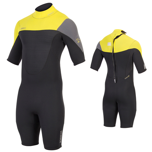 Jobe Perth 3/2 geel heren wetsuit shorty