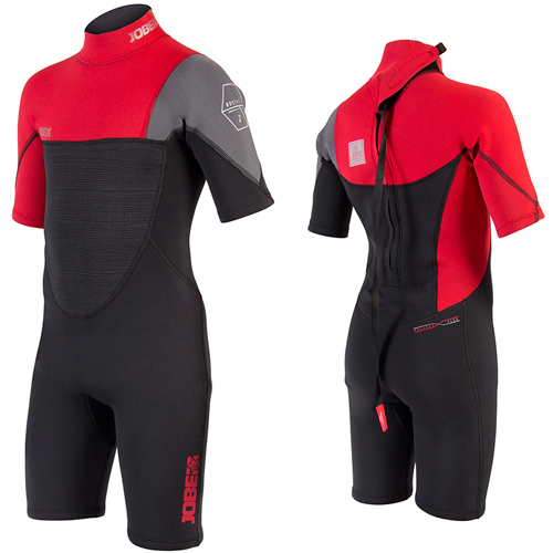 Jobe Boston shorty 3/2 rood kinder wetsuit