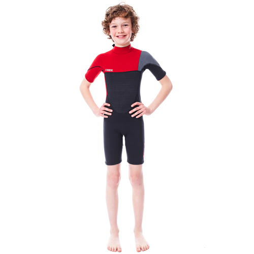 Jobe Boston shorty 3/2 kinder wetsuit rood