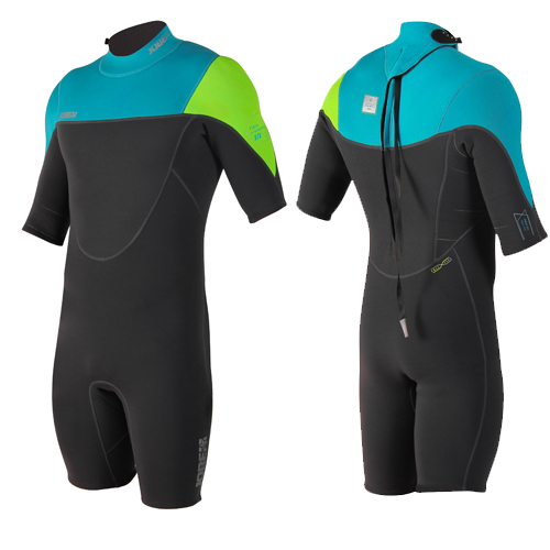 Jobe perth 3/2 teal blauw wetsuit shorty heren