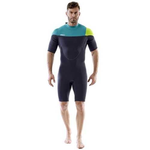 Jobe perth 3/2 teal blauw surf shorty heren