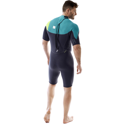 Jobe perth 3/2 teal blauw wetsuit shorty heren