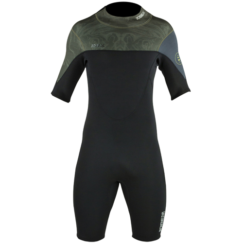 Jobe perth shorty wetsuit heren 3|2mm army green