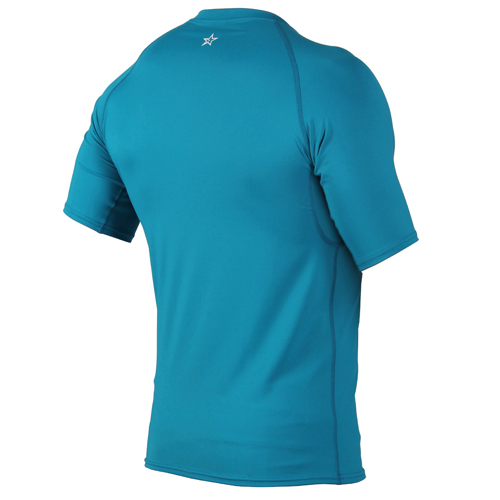 Jobe rashguard heren teal blauw