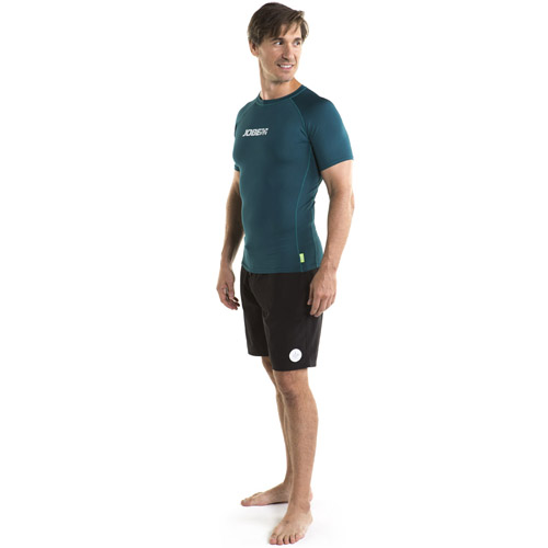 Jobe rash guard shortsleeve heren donker blauw