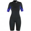 Jobe sofia shorty wetsuit dames 3|2mm indigo blue