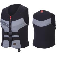 gesegmenteerd neopreen zwemvest heren grijs
