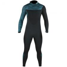 yukon heren wetsuit fullsuit 4|3mm zwart