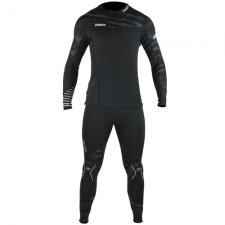 toronto jet jacket 2mm sidezip zwart