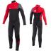 Boston 3/2 kinder wetsuit rood