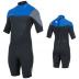 Perth shorty 3/2 blauw wetsuit heren