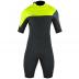 perth shorty wetsuit heren 3|2mm lime green