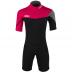 boston shorty wetsuit kind 2mm hot pink